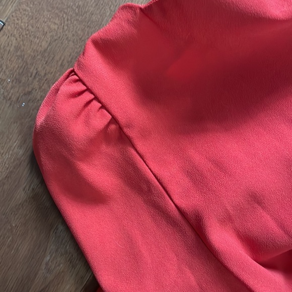 Zara orange red top XS - Picture 6 of 9